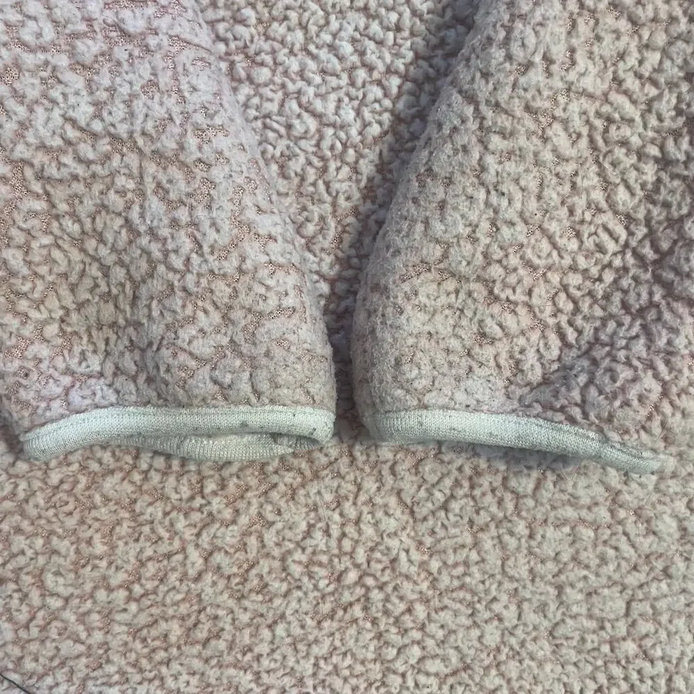 Simply Southern Pink Sherpa Pullover 1/4 snap Size XLarge - Picture 8 of 14